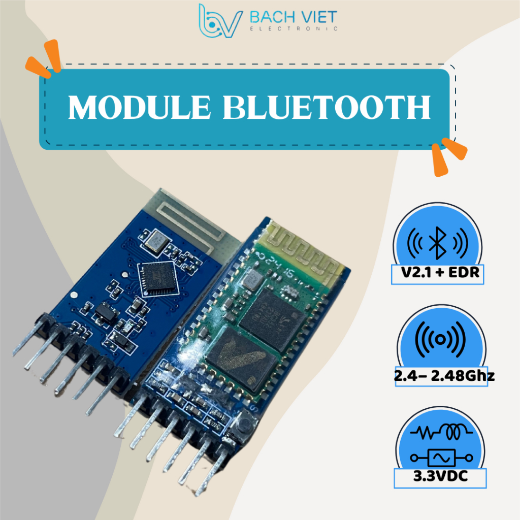 Module Bluetooth JDY-33 và Module Bluetooth HC-05 (tốt) | Shopee Việt Nam