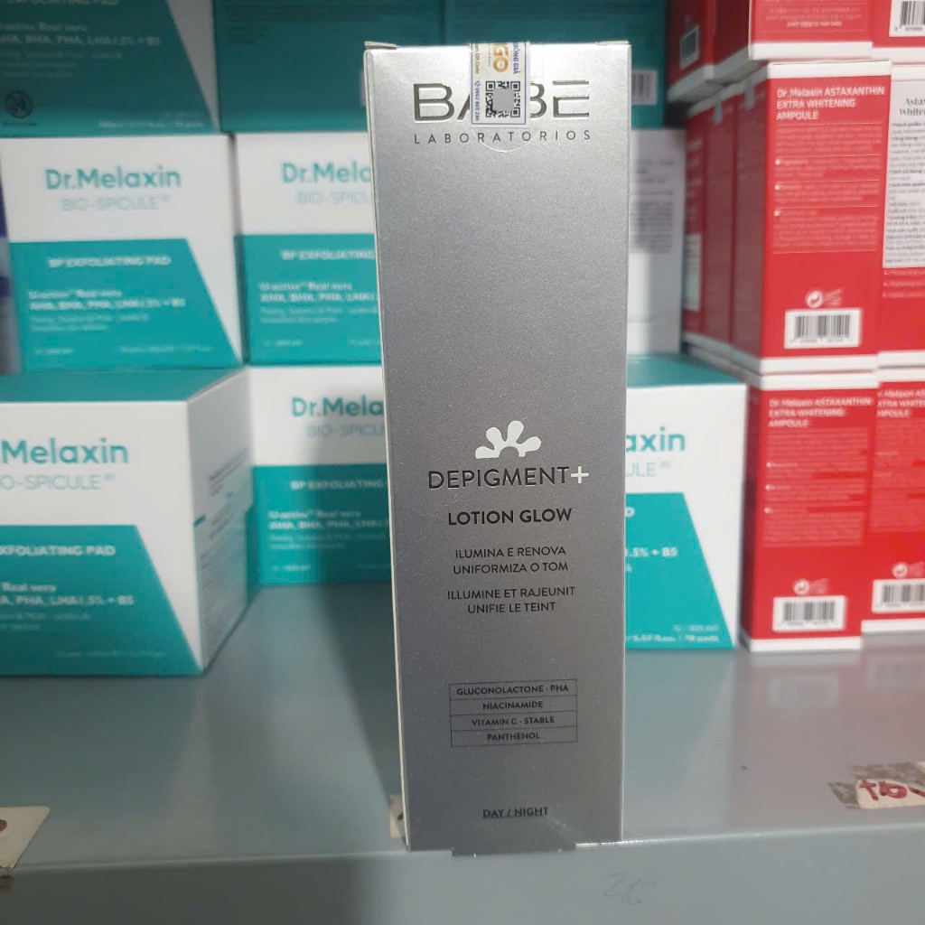 Lotion Dưỡng Da LABORATORIOS BABÉ Depigment+ Lotion Glow Giúp Sáng Da & Mờ Thâm Nám 150ml
