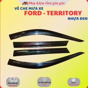 Vè che mưa xe Ford Territory 2022 -HIỆN NAY - Nhựa Đen thái cao cấp, dày dặn, sáng bóng