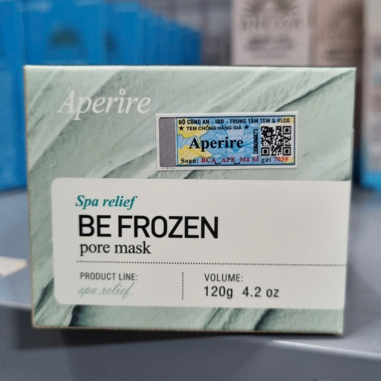 Mặt Nạ Đất Sét Aperire Spa Relief Very Pretty Pore Mask/Be Frozen 120g