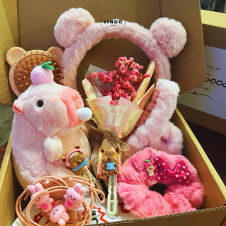 Set quà sinh nhật Thỏ quế LINDO, quà tặng các dịp đặc biệt, 8/3, 20/10, 14/2, valentine