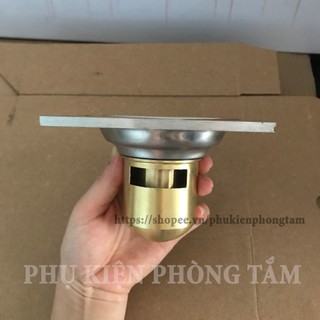 Ga thoát nước, Phễu thoát sàn đáy đồng cao cấp - Ngăn mùi hôi tuyệt đối