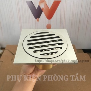 Ga thoát nước, Phễu thoát sàn đáy đồng cao cấp - Ngăn mùi hôi tuyệt đối