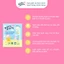 Nước Giặt Xả Pom Pom Newborn Dây 12 Gói 20ML - Tiện Mang Theo, Lành Tính Cho Bé Sơ Sinh, Hương Phấn Rôm Dịu Nhẹ NB20