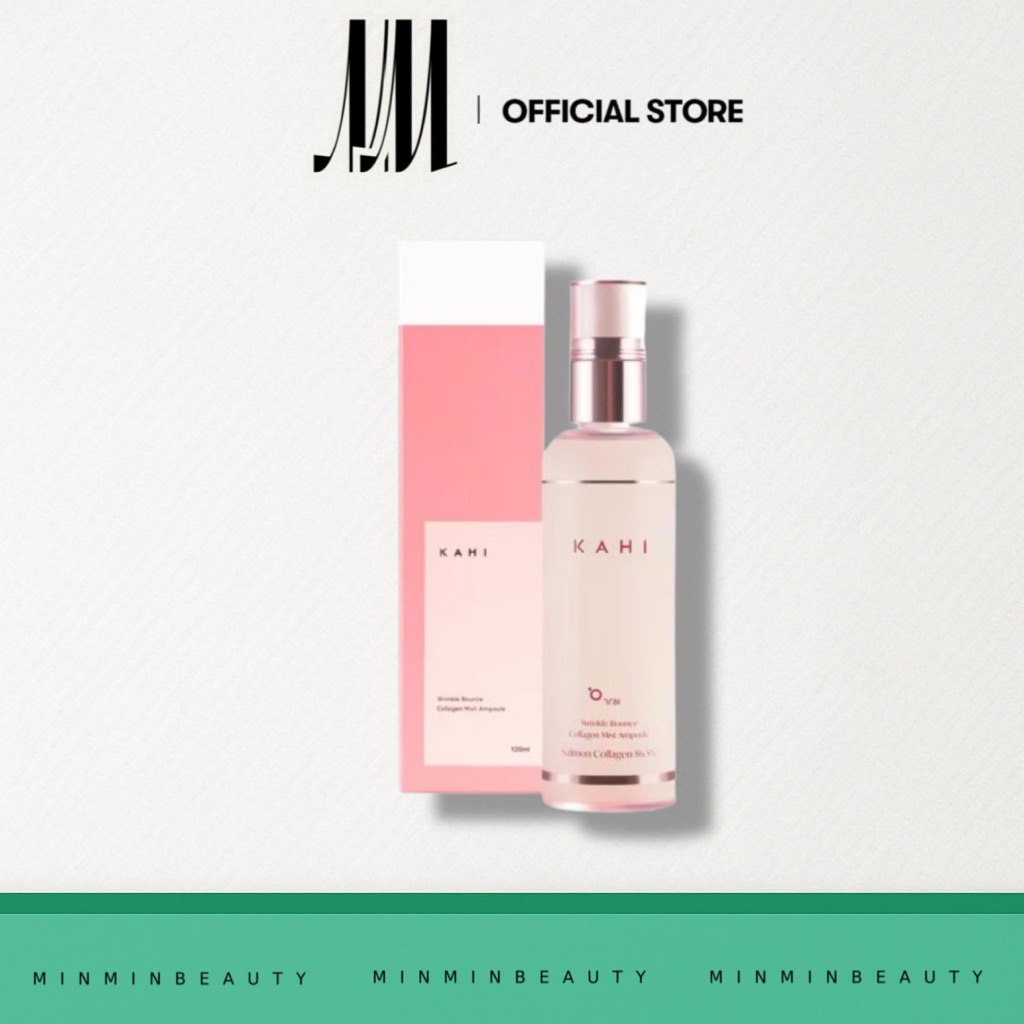Xịt Khoáng KAHI Wrinkle Bounce Collagen Mist Ampoule full size 120ml ...