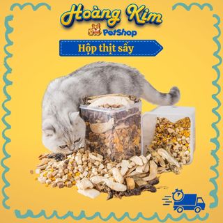Ruốc gà thập cẩm : gà viên, xương sống , lòng đỏ trứng 50g