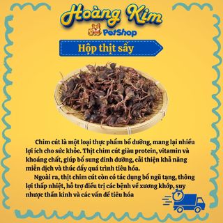 Ruốc gà thập cẩm : gà viên, xương sống , lòng đỏ trứng 50g
