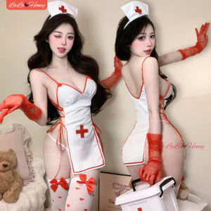 Đồ Lót Gợi Cảm Cosplay Y Tá Thuần Khiết, Đồ Ngủ Cosplay Y Tá Quyến Rũ C194 - LALA HONEY