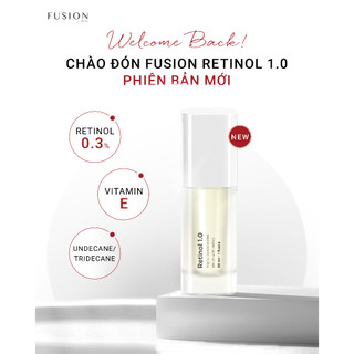 Tinh Chất Retinol Giảm Mụn & Cải Thiện Kết Cấu Da, Chống Lão Hóa Fusion Retinol 1.0