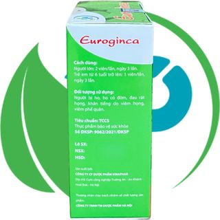 Euroginca Đỏ - Hà Nội - Vinaphar - Vitamin Phục Hồi