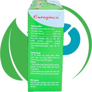 Euroginca Đỏ - Hà Nội - Vinaphar - Vitamin Phục Hồi