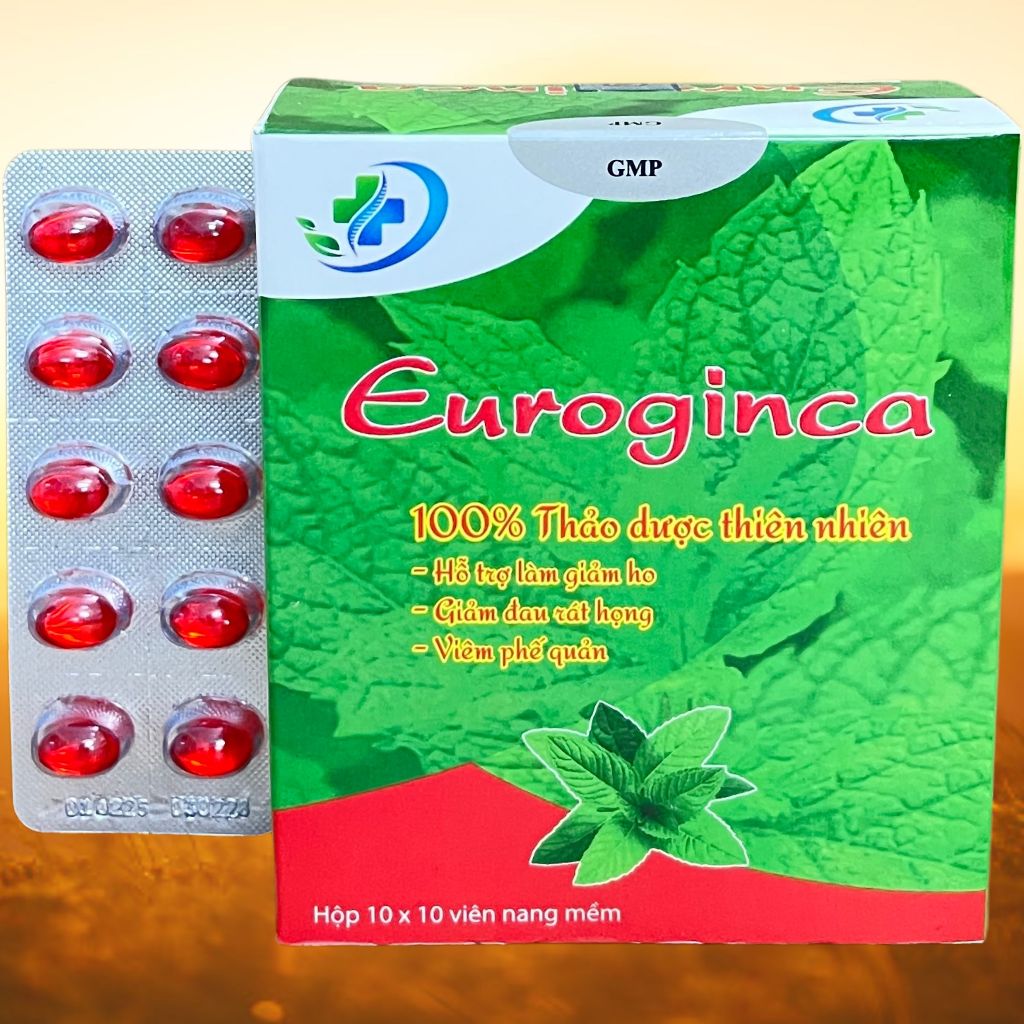 Combo 3 Hộp Euroginca Đỏ - Hà Nội - Vinaphar - Vitamin Thanh Lọc