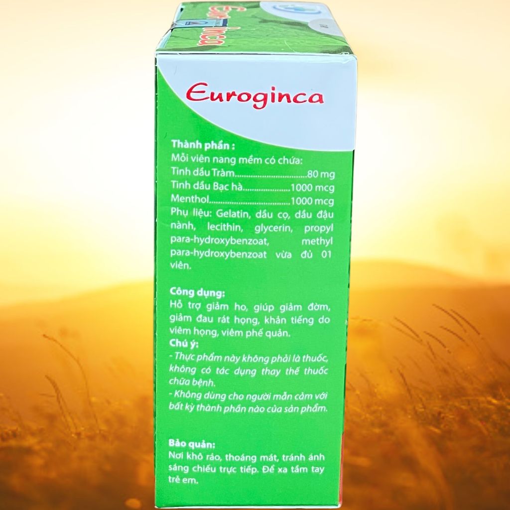 Combo 3 Hộp Euroginca Đỏ - Hà Nội - Vinaphar - Vitamin Thanh Lọc