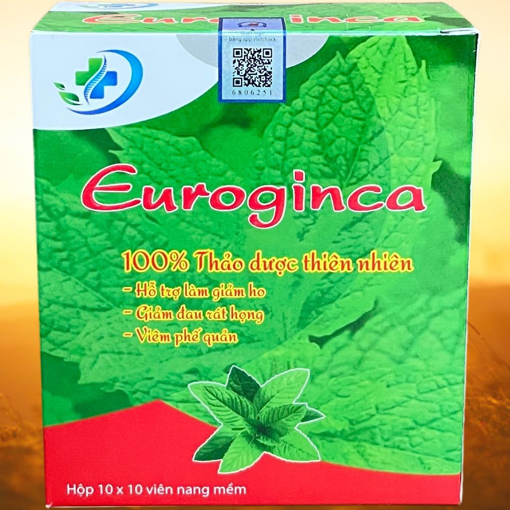 Combo 3 Hộp Euroginca Đỏ - Hà Nội - Vinaphar - Vitamin Thanh Lọc