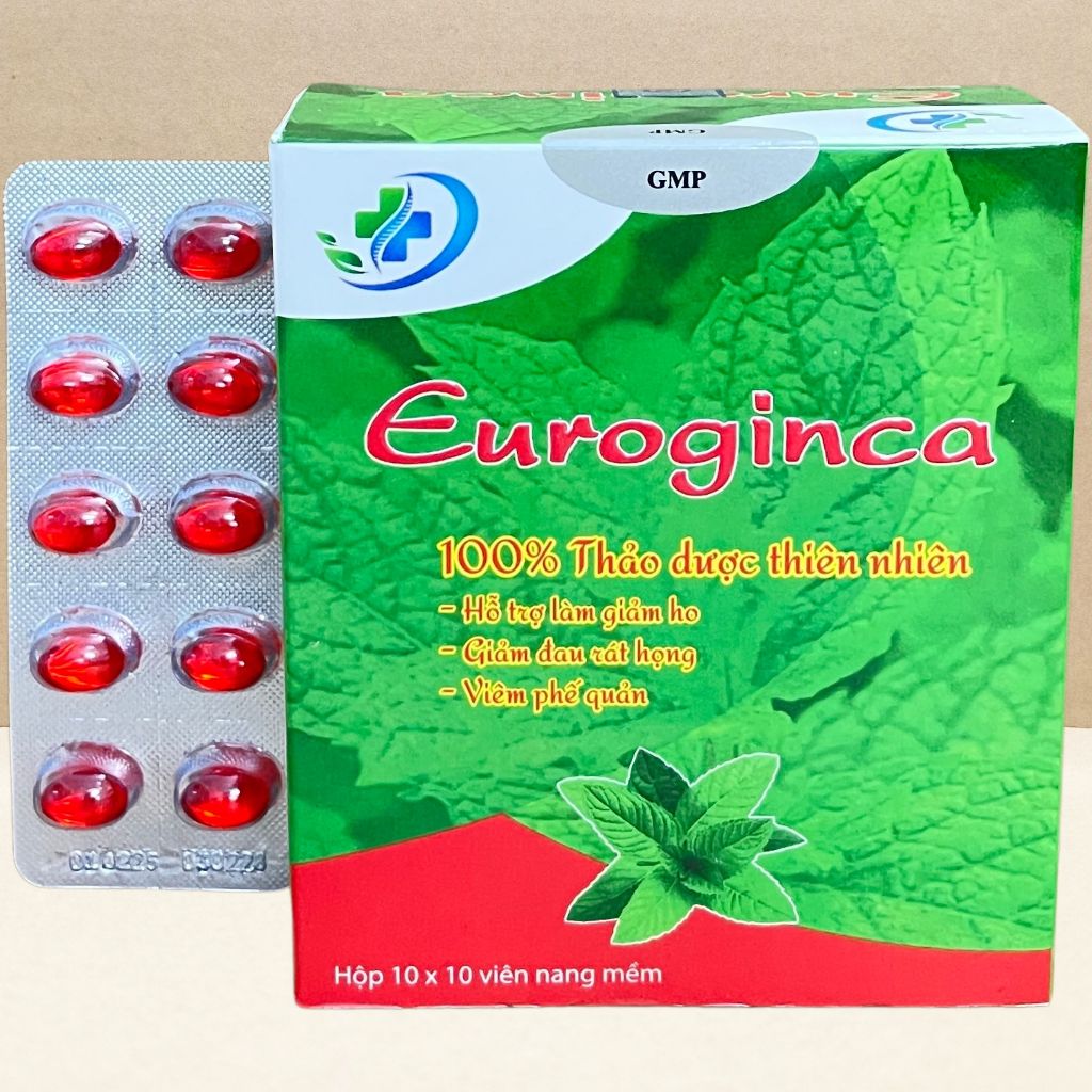 Combo 2 Hộp Euroginca Đỏ - Hà Nội - Vinaphar - Vitamin Chữa Lành