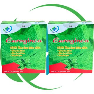 Combo 2 Hộp Euroginca Đỏ - Hà Nội - Vinaphar - Vitamin Phục Hồi