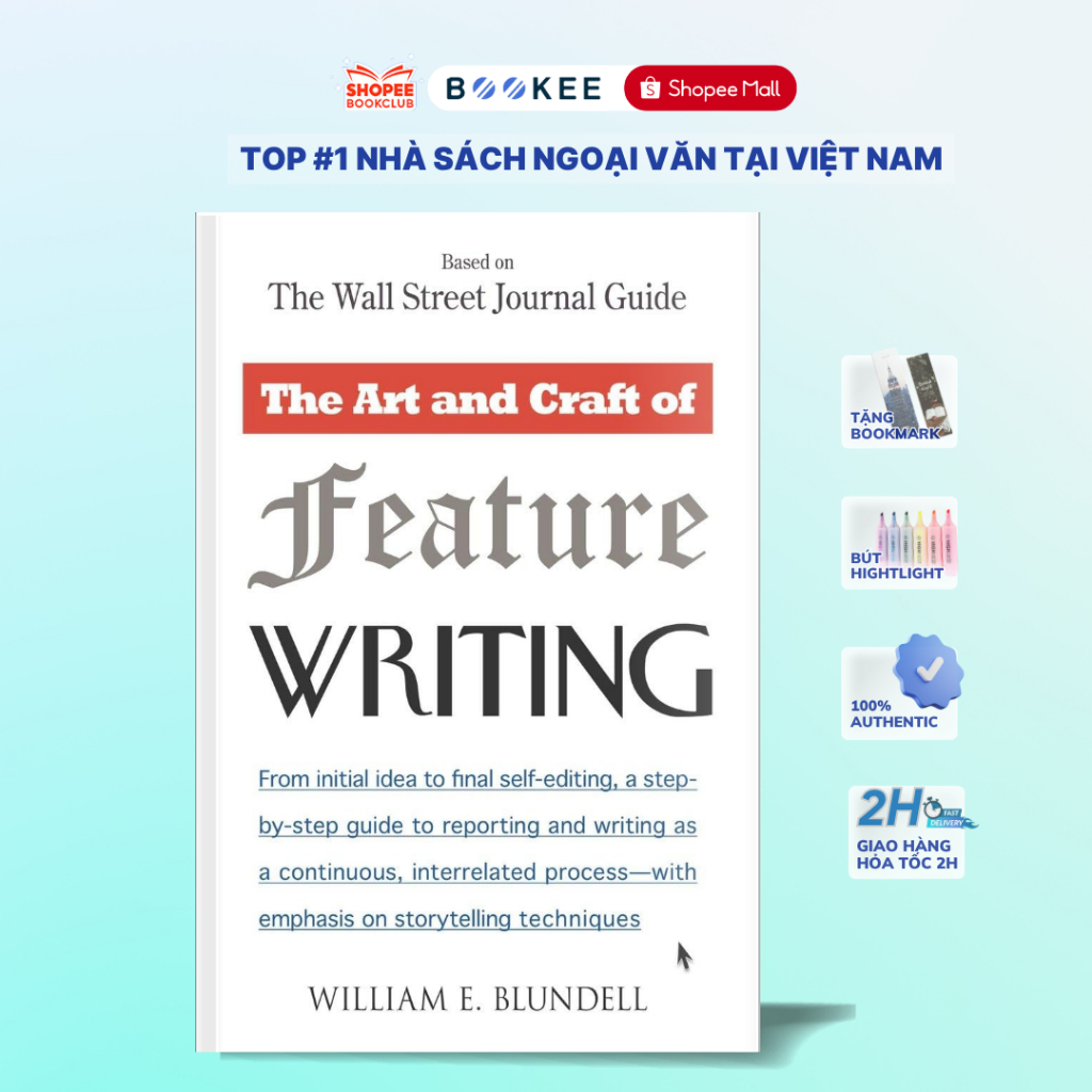 Sách - The Art and Craft of Feature Writing Based on The Wall Street Journal Guide | Shopee Việt Nam