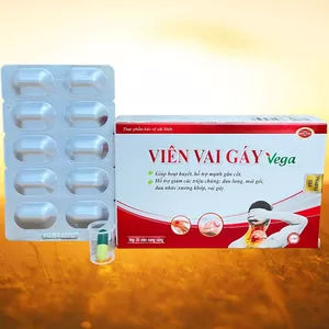 Viên Vai Gáy Vega Vỉ 30 Viên - Rostex - Vinaphar - Vitamin Thanh Lọc