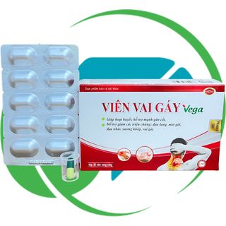 Viên Vai Gáy Vega Vỉ 30 Viên - Rostex - Vinaphar - Vitamin Phục Hồi