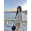 Quần sooc jean phối nắp túi xinh xẻo lưng cao tôn dáng, quần short bò khuy túi xinh xẻo (HC46)