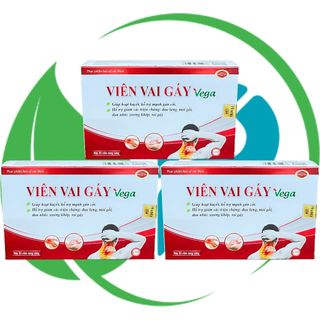Combo 3 Hộp Viên Vai Gáy Vega Vỉ 30 Viên - Rostex - Vinaphar - Vitamin Phục Hồi