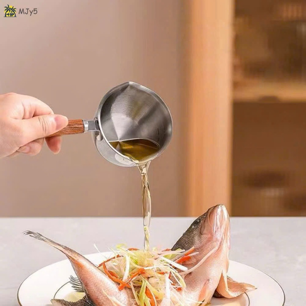 Nồi dầu mini inox nấu sữa, nấu bơ dùng hâm nóng cháo.. tiện lợi