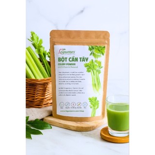 Bột Cần Tây Sấy Lạnh Nguyên Chất 100% - Superfood Giảm Cân, Detox Tự Nhiên, Tăng Cường Hệ Miễn Dịch, Hỗ Trợ Tiêu Hóa