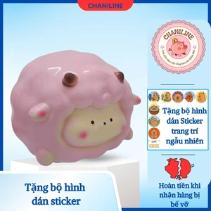 Heo Đất Lợn Đất Heo Cừu mây đáng yêu cute Ống heo tiết kiệm tiền,trang trí,quà tặng