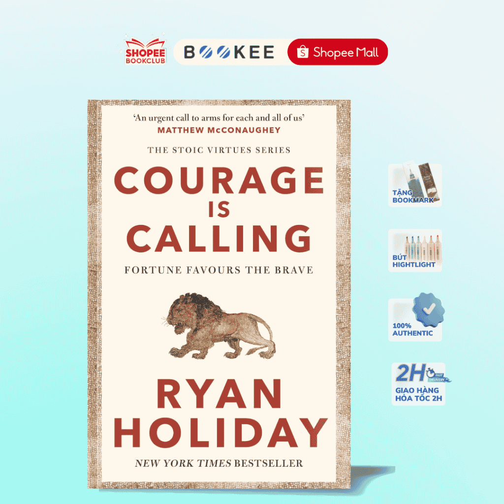 Sách - Courage Is Calling: Fortune Favours the Brave | Shopee Việt Nam