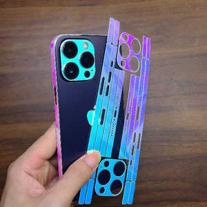 Combo 2 Bộ Dán Viền Dán Camera Phát Sáng Dạ Quang Trong Bóng Tối Dành Cho iPhone