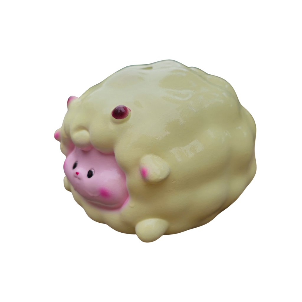 Heo Đất Lợn Đất Heo Cừu mây đáng yêu cute Ống heo tiết kiệm tiền,trang trí,quà tặng