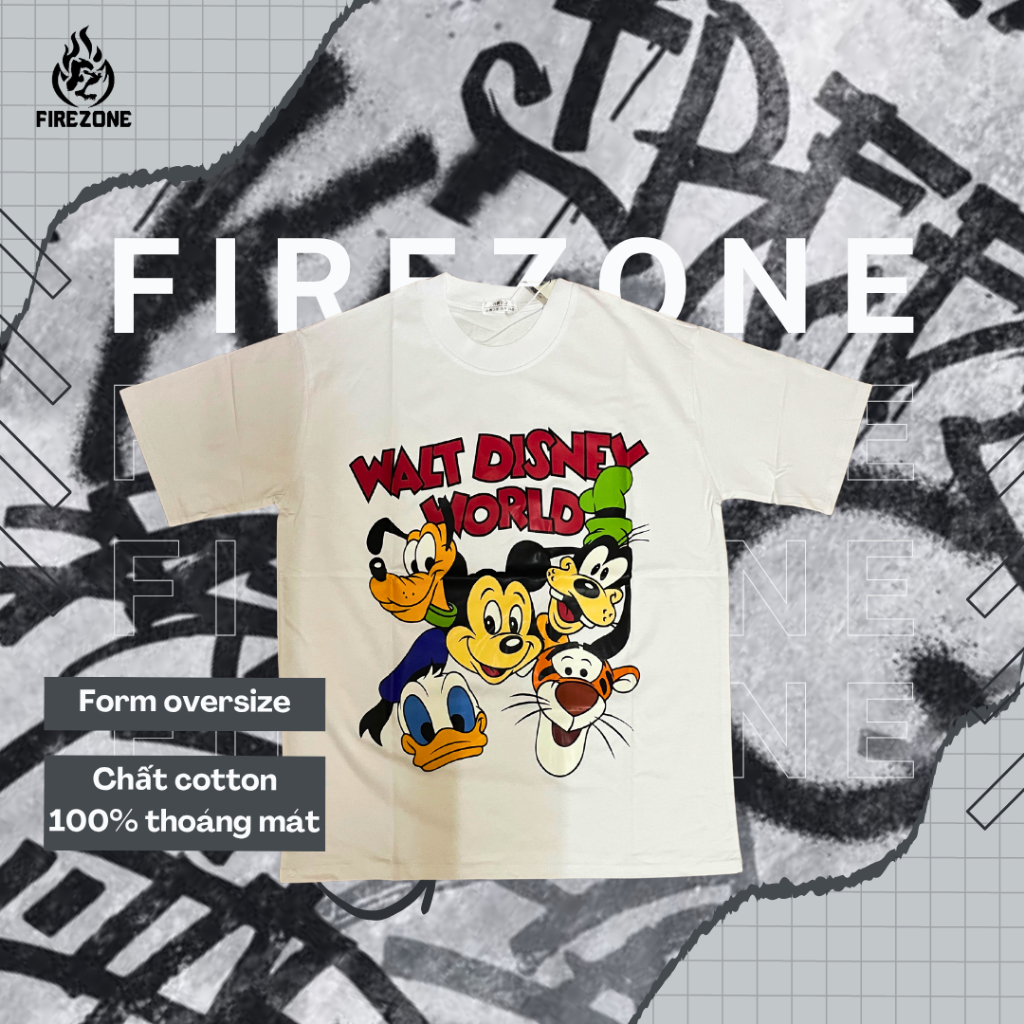 Product image Áo Phông Walt, Áo Thun Nam Nữ Cotton Lạnh Oversize