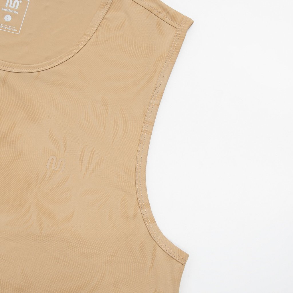 Áo Ba Lỗ Tanktop Nam Insidemen Dáng Suông Thoải Mái Vận Động ITL100AS0