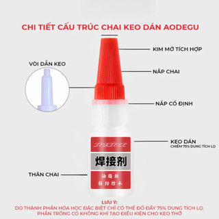 Keo Dán Đa Năng Siêu Dính Mọi Chất Liệu Cực Mạnh - Dán Gỗ Thuỷ Tinh Kim Loại Sắt Gốm Sứ Nhựa Vải - Mẫu Mới 2025