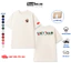 Áo Thun Unisex In Chữ Việt Nam, Chất Liệu Cotton 100% Thoáng Mát
