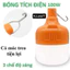 💡 Bóng Đèn Tích Điện 100W - 150W- 200W Có Móc Treo – 3 Chế Độ Sáng – Dùng Khi Mất Điện, Đi Phượt, Cắm Trại