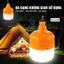 💡 Bóng Đèn Tích Điện 100W - 150W- 200W Có Móc Treo – 3 Chế Độ Sáng – Dùng Khi Mất Điện, Đi Phượt, Cắm Trại