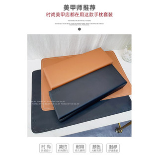 Tấm lót bàn làm nail bằng da 2 mặt- kích thước 30x45cm , lau chùi sơn gel và vết bẩn dễ dàng
