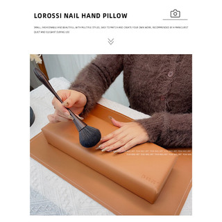 Tấm lót bàn làm nail bằng da 2 mặt- kích thước 30x45cm , lau chùi sơn gel và vết bẩn dễ dàng