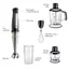 Máy xay cầm tay Braun MQ7045 Sản xuất tại Châu Âu Số 1 thế giới, Công suất 1000w, chống văng độc quyền.