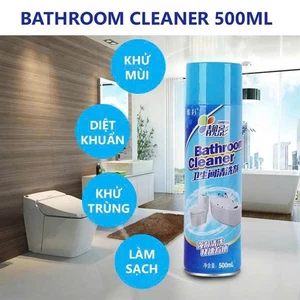 Chai Xịt Bọt Tuyết Vệ Sinh Nhà Cửa, Phòng Tắm Bathroom Cleaner 500ml