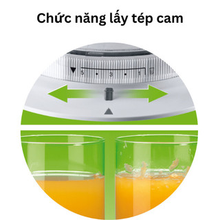 Máy ép vắt cam Braun CJ3000 - Công suất 20W - Dung tích 350ml - Bảo hành 24 tháng.