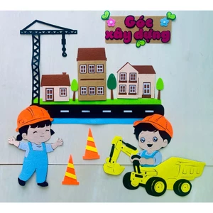 CÁC GÓC NỈ 100% MẦM NON MỚI