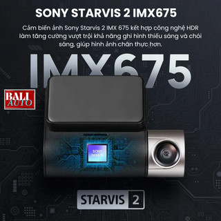<Chính hãng> Camera hành trình 70mai A510 - ghi hình 3K,có ADAS, GPS, giám sát từ xa với bộ Kit 4G