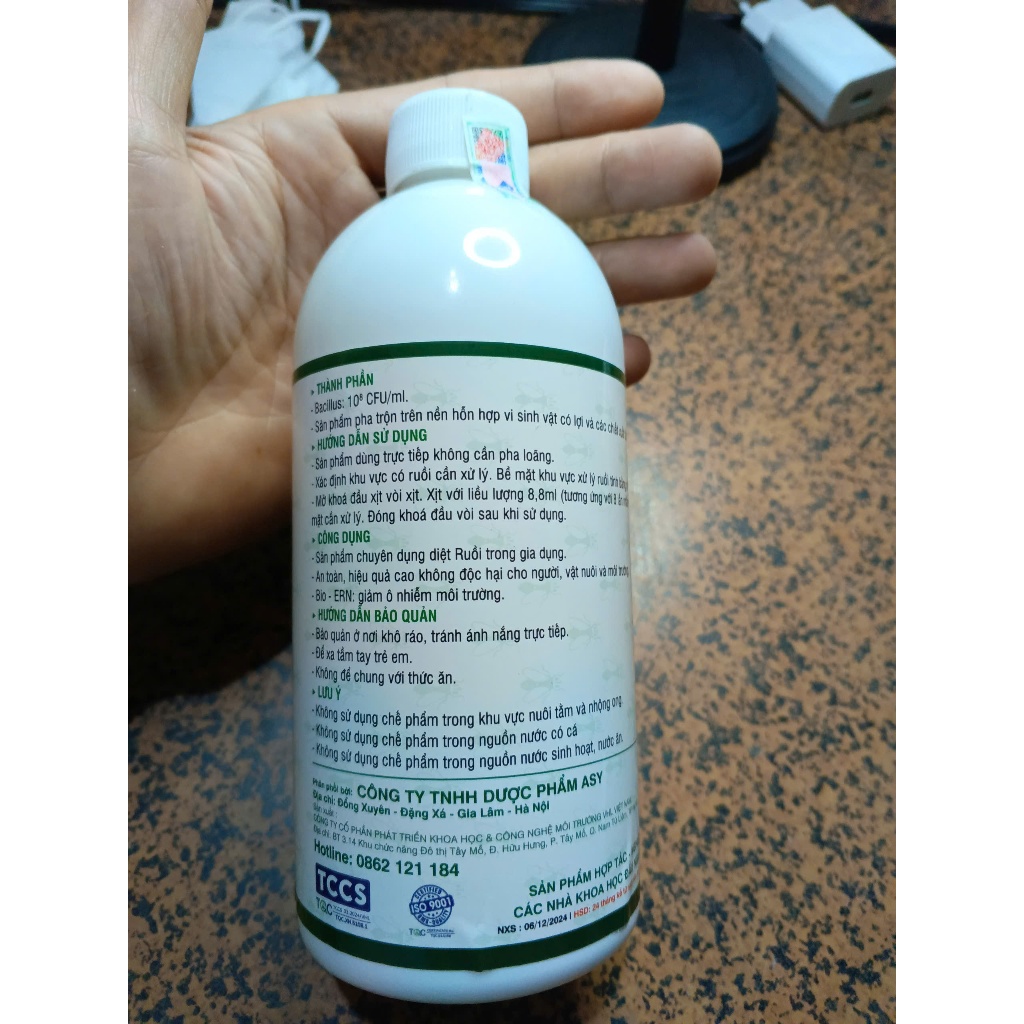 Thuốc diệt ruồi dạng xịt Bio ERN 430ml, chai xịt ruồi thế hệ mới – Đảm bảo xịt là chết