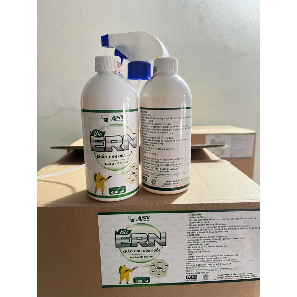 Thuốc diệt ruồi dạng xịt Bio ERN 430ml, chai xịt ruồi thế hệ mới – Đảm bảo xịt là chết