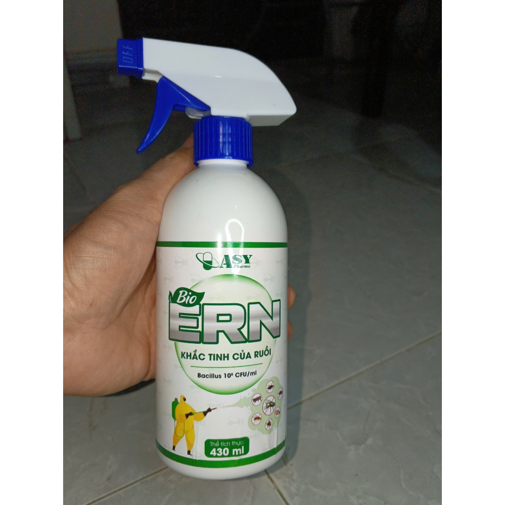 Thuốc diệt ruồi dạng xịt Bio ERN 430ml, chai xịt ruồi thế hệ mới – Đảm bảo xịt là chết