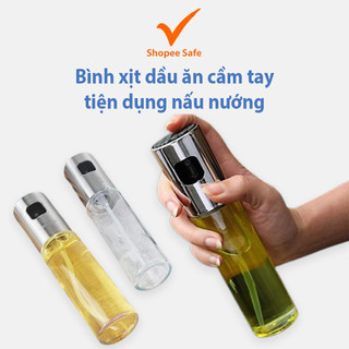 Bình xịt dầu ăn cầm tay tiện dụng cho nồi chiên không dầu nấu nướng BBQ tại nhà #A128