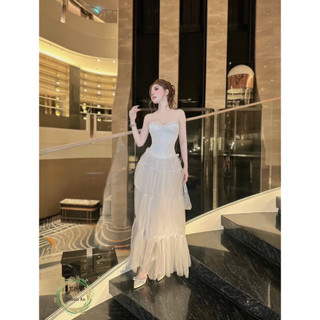 Sét áo cup ren bo chun lưng+chân váy lưới tầng đi tiệc sang chảnh 💯💝đi CHƠI, đi LÀM ,đi du lịch sang chảnh, xinh