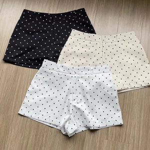 TINI CHẤM BI | Quần short cạp trễ chấm bi chất liệu KATE SILK | Bymintt
